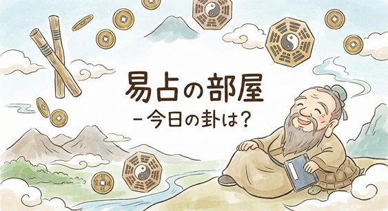 静かな暮らしと投資に効く、AI×易経の占い